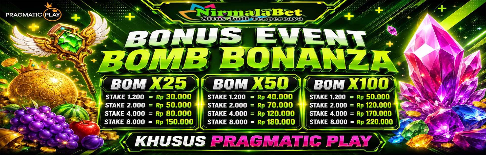 Bonus Event BOM Bonanza Nirmalabet