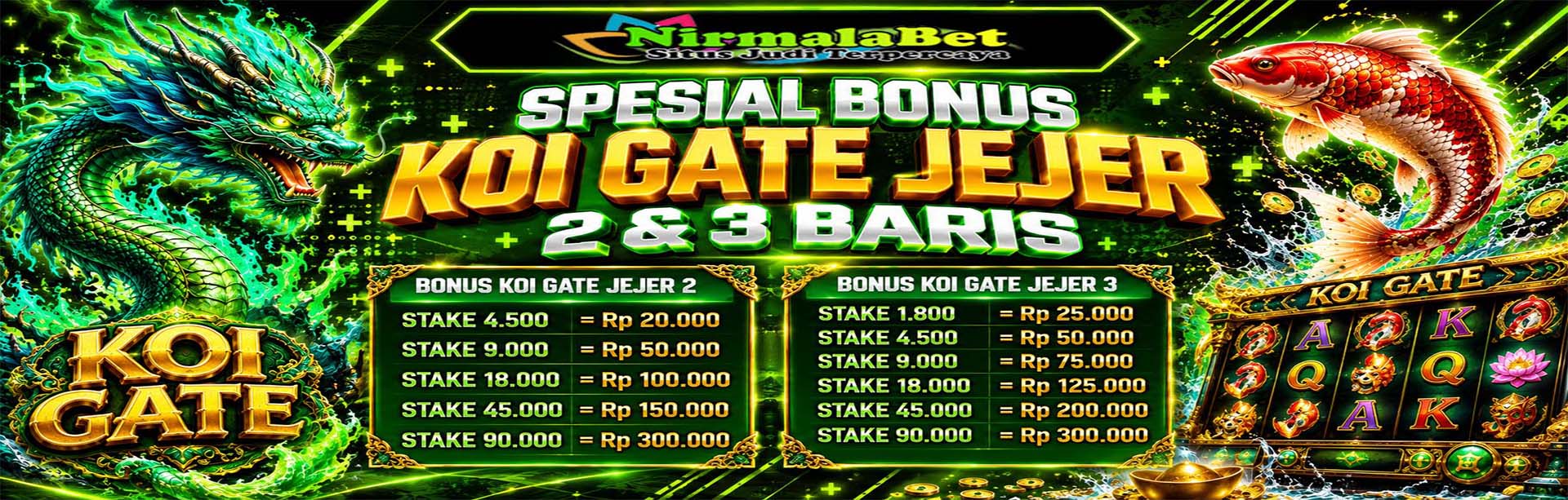 Bonus Event Koi Gate Nirmalabet